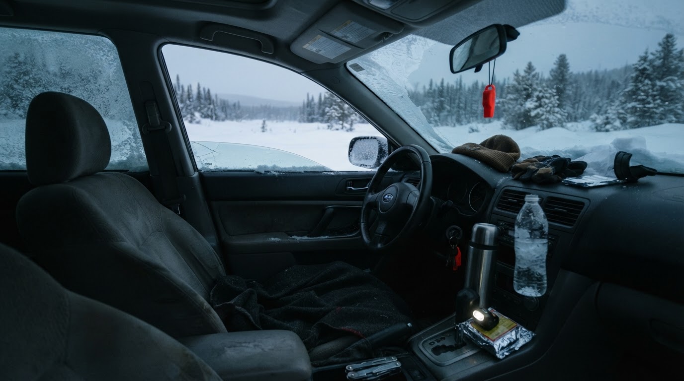 Stranded in Your Car for 2 Days: Stay, Signal, Stay Warm