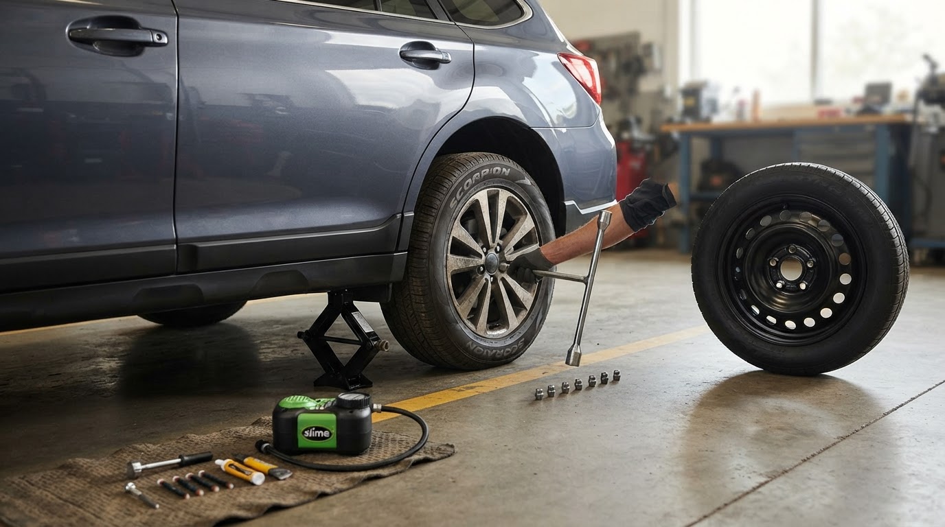 How to Change a Flat Tire: The Exact Order of Operations (2026)