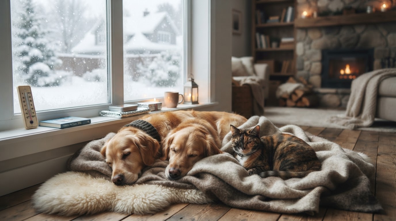 How Cold Is Too Cold for Dogs and Cats? Winter Pet Safety (2026)