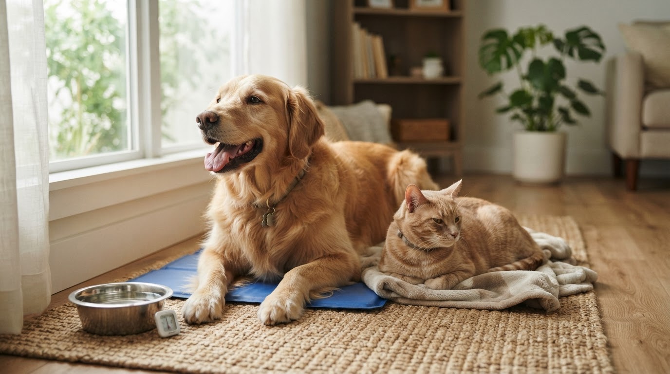 How Hot Is Too Hot for Dogs and Cats? Summer Pet Safety (2026)