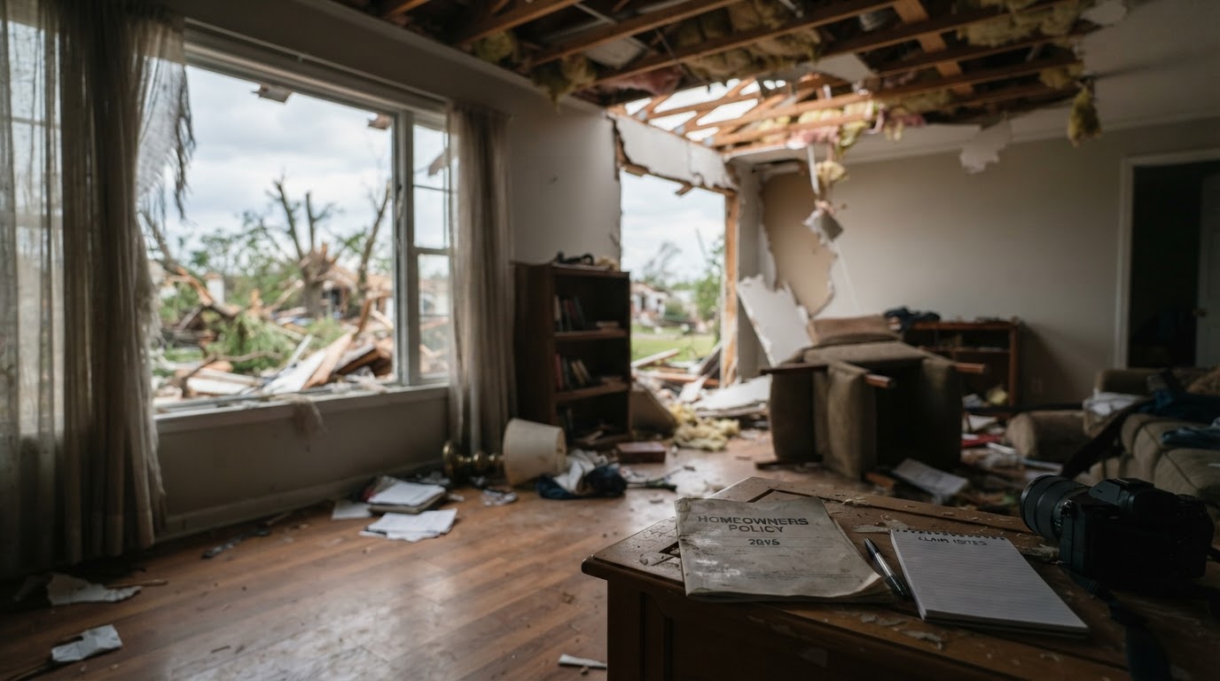 Tornado Damage Insurance Claims: What Homeowners Policies Cover in 2026