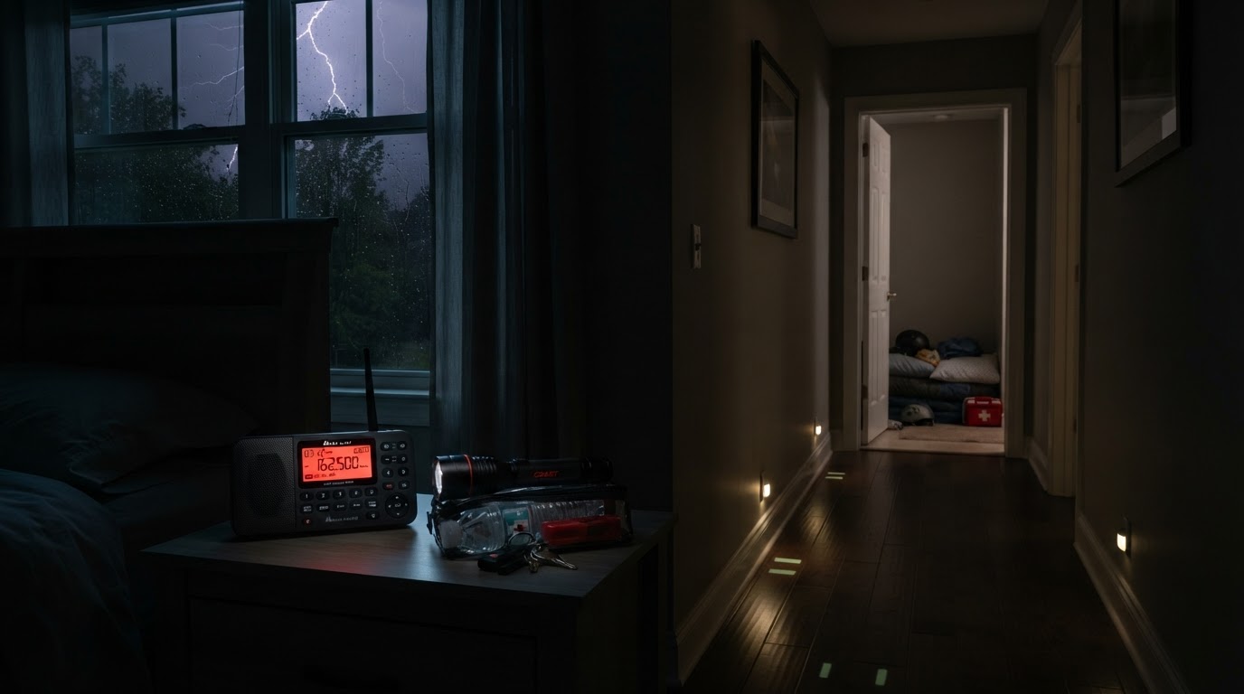 Tornado at Night: The Wake-Up and Dark-Shelter Plan (2026)